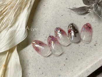 ネイルサロン アージュ(Nail Salon A jyu)/ポインセチア