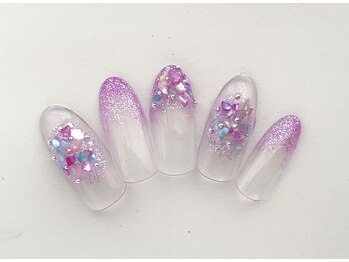 ヴィエント ネイル アイラッシュ サロン(Viento Nail Eyelash Salon)/シェルラメチーク初回¥6800