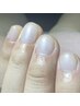 【初回限定/自爪育成したい方に】丁寧な甘皮処理＋クリアジェル