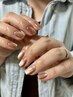 【全200色の中からお好きな1色〇】ハンドワンカラーネイル 