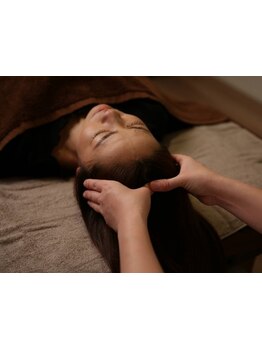 ヘッドスパで癒されたい