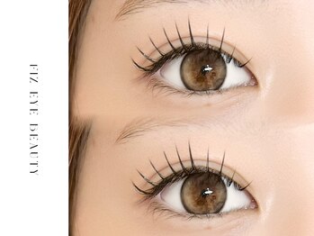 フィズ アイ ビューティー 豊橋牛川店(fiz eye beauty)の写真/【湿気の目元悩み解決】汗・皮脂・湿気もヨレない！fizのマツエクで"24時間お気に入り"の目元