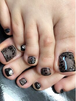 レディグリッター(Lady glitter)/シースルーブラック