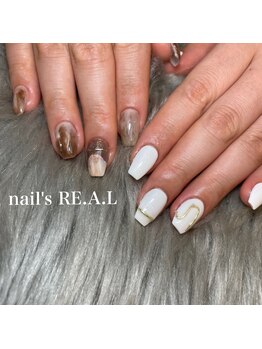 ネイルズリアル 倉敷(nail's RE.A.L)/ニュアンスネイル