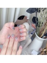 ディージーネイルサロン 渋谷店(DG nail salon)/ラメグラデーション