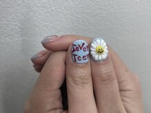 インザピンクリリー(in the pink LILY)/推しネイル/お花ネイル