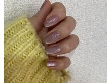 オテモネイル(otemo.nail)/ぷるマグ　薄パープル