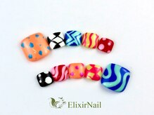 エリクサーネイル 池袋(Elixir Nail)/フット　やり放題/クーポン使用