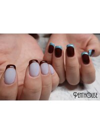 バイカラーフレンチコース