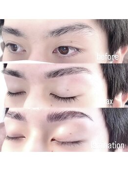 アモージュ 三軒茶屋店(AMOJYU)/・eyeblow perm【毛流れ修正】