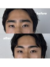 ハイク バイ ジェン(HIKE by gen.)/メンズ眉毛スタイリング