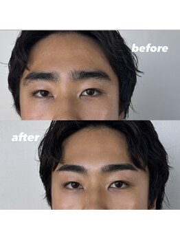 ハイク バイ ジェン(HIKE by gen.)/メンズ眉毛スタイリング