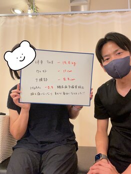 ナオ接骨院(NAO接骨院)/♪脅威のー13.5kg♪