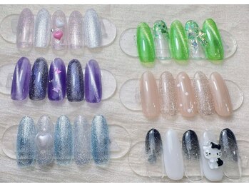 マジックミラーの写真/シンプルながらもハイセンスな仕上がりに◎お仕事でもOKな上品ネイルもお任せ♪洗練された指先を貴女に☆