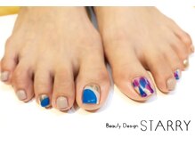 スターリー(STARRY)/アシンメトリ ブルー パープル　