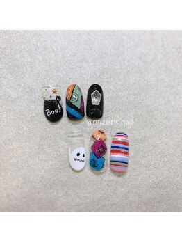 プライズアイリス アイラッシュ 池袋東口店(prize Iris eyelash)/ハロウィンネイル【池袋】