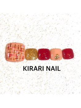 キラリ ネイル(KIRARI NAIL)/フット定額コース★¥8800