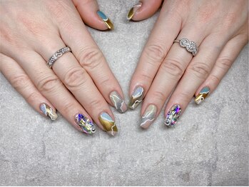 モレリア(morelia)/キラキラニュアンスネイル