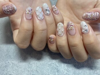 ハレトキネイル(haretoki nail)/キルティングネイル