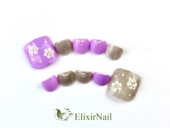 エリクサーネイル 池袋(Elixir Nail)/フット　やり放題/クーポン使用