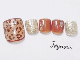 ヒョウ柄ネイル