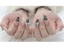 フライ 梅田店(FLY)/千鳥柄×リボン