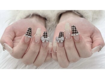 フライ 梅田店(FLY)/千鳥柄×リボン