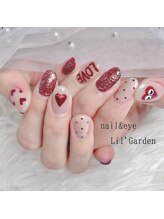 リルガーデン 新宿南口(Lil' Garden)/ハートバレンタインネイル