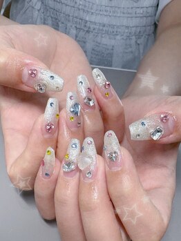 ザ バーム 船橋店(THE BALM)/ラメグラデーションネイル