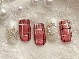 クリスマス×チェック