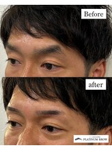 プラチナムブロウ 新潟(PLATINUM BROW)/美眉スタイリングのお客様（30代
