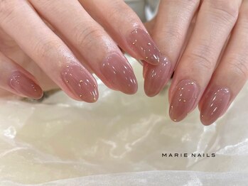 マリーネイルズ 大阪梅田店(MARIE NAILS)の写真/★オフ込みアート＋長さ出し¥10000！定番～トレンドまで幅広いHAND、FOOTアート多数！『美爪』をご提案！