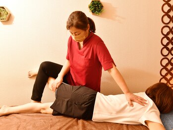 ピアチェーレ Piacere/全身をしつかり伸ばします