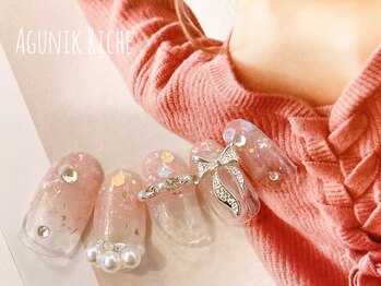 アグニークリッシェ(Agunik Riche)/【ワンホンネイル】