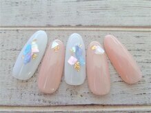 ブランロール 中目黒店(Blanl'or)/上品シェルネイル