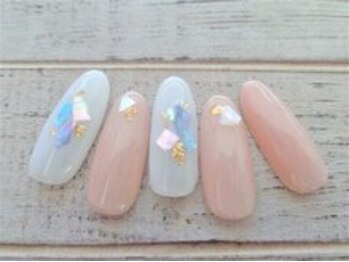 ブランロール 中目黒店(Blanl'or)/上品シェルネイル