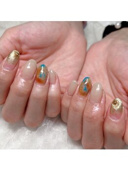エムネイル(emu.nail)/夏ネイル