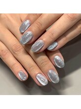 ザ バームシックス 銀座三丁目店(THE BALM six)/ワンカラー/ブルージュ/秋ネイル