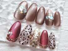 ネイルサロン アジュール(nail salon Azur)の雰囲気（大人上品☆秋デザイン♪　上￥６０００　下￥６５００コース）