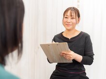 オリナサツキ(OlinaSatsuki)の雰囲気（お顔、お身体の状態など、しっかりとお伺いし施術に入ります。）