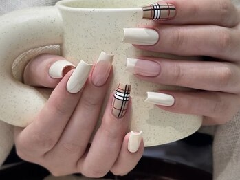 センスネイル 池袋店(Sense Nail)/秋夏ネイル　エレガントデザイン