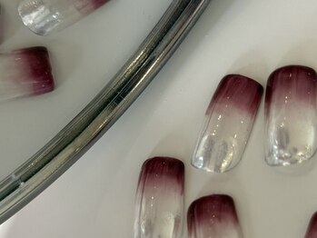 アンフェイド 富山(UNFADE.)/【定額】ミラー グラデ ネイル