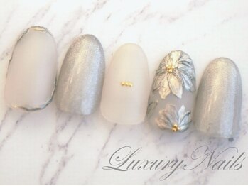 ラグジュアリーネイルズ タカダノババ(Luxury Nails Takadanobaba)/クリームアート*フラワー