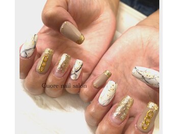 スカルプジェルアートネイル