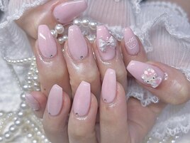 キャラクターネイル7500円