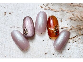 ネイルクローネ(nail crone)/ミラーアートネイル