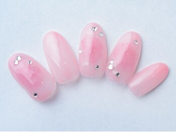 キュービーネイルプラス 幕張店(QB Nail plus)の写真/《リーズナブルな価格でデザインやカラーを豊富にご用意◎》特別な日に映える指先を実現します♪