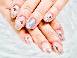 【矢内限定】キラキラネイル