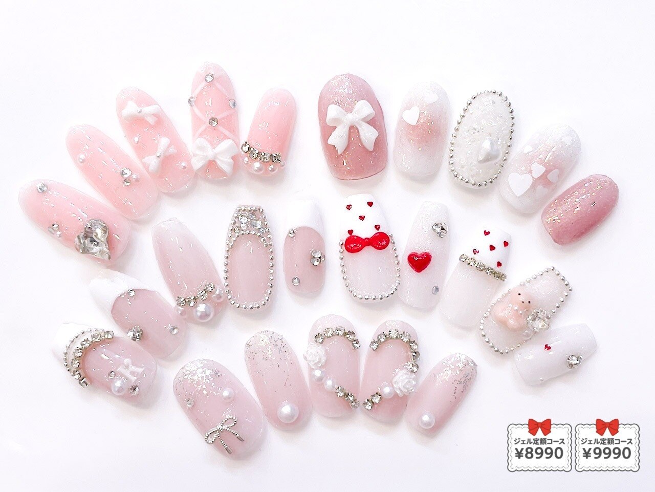 人気順｜水色/バレエコアのネイルデザイン｜ネイルブック