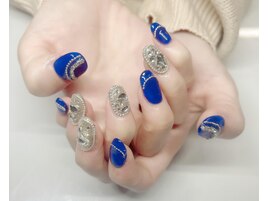 埋め尽くし　ネイル